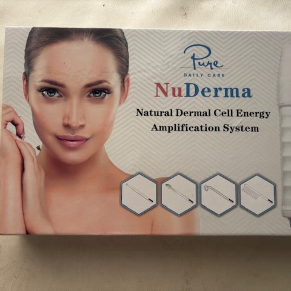 NuDerma Natural Dermal Cell Energy Amplification System - White